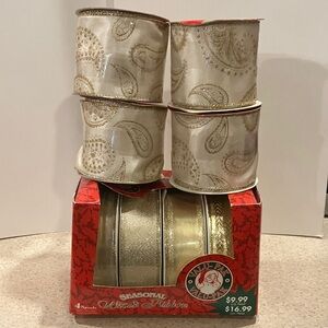 Christmas ribbon lot